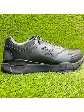 Kuru Kinetic 2.0 Womens Size 12D Black Athletic Leather Walking Shoes Sneakers